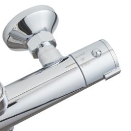 Highlife Bathrooms Nairn Series 2 Rear-Fed Exposed Chrome Thermostatic Shower