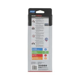 Norton   80 Grit Mesh Wood, Plaster, Plasterboard & Paint Sanding Sheets 230mm x 93mm 5 Pack