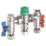 Reliance Valves HEAT110780 Ausimix Compact 4-in-1 Thermostatic Mixing Valve 15mm