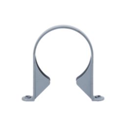 FloPlast  Pipe Clips Grey 110mm 5 Pack