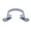 FloPlast  Pipe Clips Grey 110mm 5 Pack