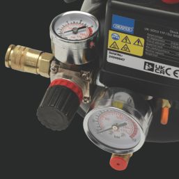 Draper 24974 6Ltr Brushless Electric Oil-Free Air Compressor 230V