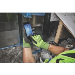 Milwaukee Hi-Vis Cut Level 4/D Gloves Fluorescent Yellow Large