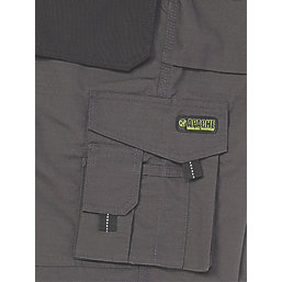 Apache APKHT Holster Pocket Work Shorts Grey / Black 38" W