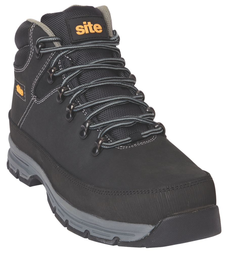 Site Bronzite Safety Boots Black Size 11 Screwfix