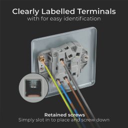 British General  10A 2-Gang 2-Way Metal Clad Light Switch with White Inserts