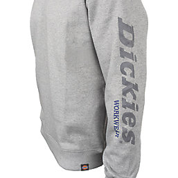 Dickies Okemo Graphic Sweatshirt Grey Melange Large 40" Chest