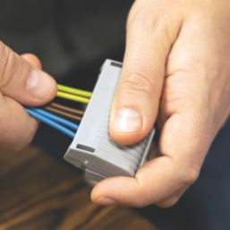 Wago 207-1432 5-Entry IPX8 Gelbox for Splicing Connectors Grey 3 Pack