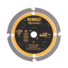 DEWALT EXTREME Fibre Cement Diamond Tooth Circular Saw Blade 165mm x 20mm 4T