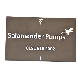 Salamander Pumps Shower Pump Mat Black 160mm x 250mm