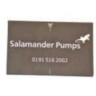 Salamander Pumps Shower Pump Mat Black 160mm x 250mm