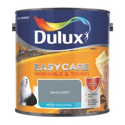 Dulux EasyCare Washable & Tough 2.5Ltr Denim Drift  Matt Emulsion  Paint