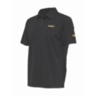 DEWALT Jackson Polo Shirt Black X Large 45" Chest