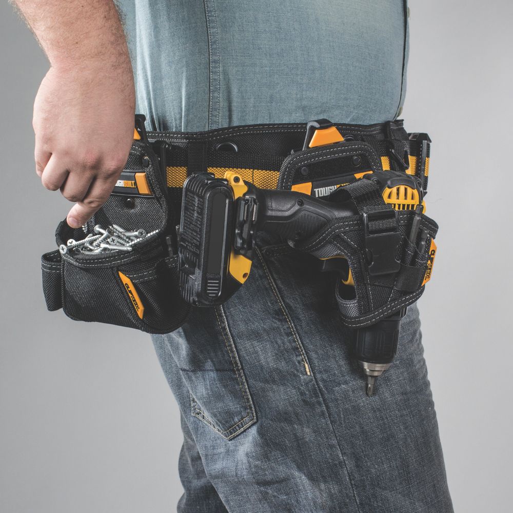 Toughbuilt ClipTech Pouch Black Screwfix