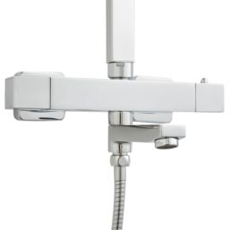Highlife Bathrooms Galston Exposed Thermostatic BSM Shower Kit Chrome Finish