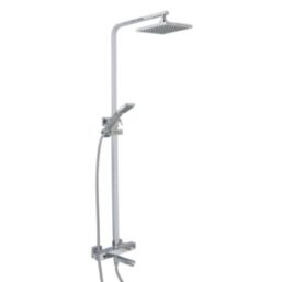 Highlife Bathrooms Galston Exposed Thermostatic BSM Shower Kit Chrome Finish