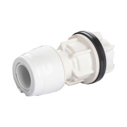 Hep2O  Plastic Push-Fit Keyless Tank Connector 15mm