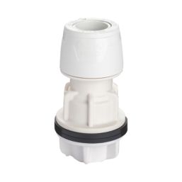 Hep2O  Plastic Push-Fit Keyless Tank Connector 15mm