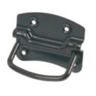 Essentials Chest Handles 105mm Black Powder-Coated 2 Pack