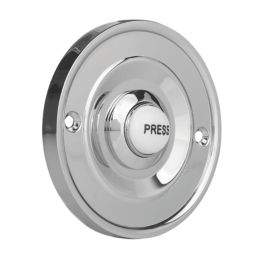 Byron DBW-21075 Wired Bell Push Chrome