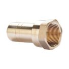 Hep2O  Plastic Push-Fit Adapting Keyless Spigot Female Coupler 22mm x 3/4"