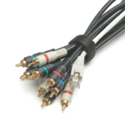 Velcro Brand One-Wrap Black Hook & Loop Tape 5m x 1