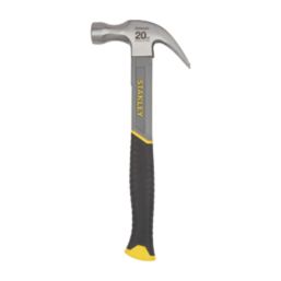 Stanley  Fibreglass Claw Hammer 20oz (0.57kg)
