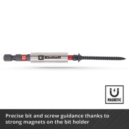 Einhell  1/4" Hex Shank Mixed Impact Driver Bit Set 38 Pieces