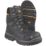 CAT Premier   Lace & Zip Safety Boots Black Size 9