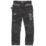 Scruffs Pro Flex Holster Work Trousers Black 30" W 30" L