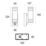 4lite Marinus Outdoor IP44 Up/Down Wall Light With PIR Sensor Stainless Steel