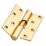 Smith & Locke Polished Brass  Rising Butt Hinges  100mm x 84mm 2 Pack