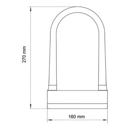 Smith & Locke  D-Lock 160mm x 270mm