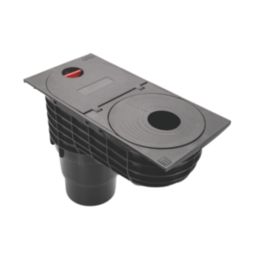 FloPlast Push-Fit Debris Gully 110mm