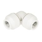 JG Speedfit  Plastic Push-Fit Equal 90° Elbows 22mm 5 Pack
