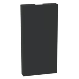 LAP  1-Module Modular Blanking Plate Black