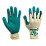 Showa 310 Latex Grip Gloves Green Medium