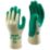 Showa 310 Latex Grip Gloves Green Medium