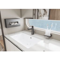 Hansgrohe AddStoris Tissue Box Brushed Black Chrome