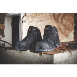 Site Natron Size 10  Black Waterproof Steel Toe Cap Safety Boots