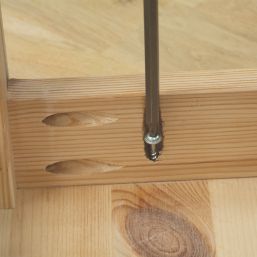 Trend PH/7X25/500C Square Flange Self Tapping Pocket Hole Screws Coarse Thread No. 7ga x 1" 500 Pack