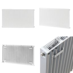 Flomasta 700mm x 1100mm 4070BTU White Type 11 Convector Radiator