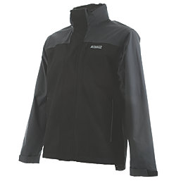 DeWalt Storm Waterproof Jacket Black / Grey Medium 39-41" Chest