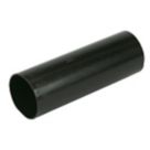 FloPlast  Round Downpipe Black 68mm x 2.5m