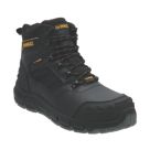 DEWALT Recip 2 Size 9  Black Waterproof Steel Toe Cap Safety Boots
