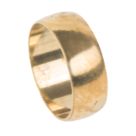 Midbrass  Brass Compression Olives 1/2" 20 Pack