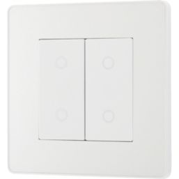 British General Evolve 2-Gang 2-Way LED Double Master Touch Trailing ...