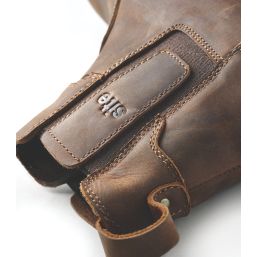Site Mudguard Size 12  Brown  Steel Toe Cap Safety Dealer Boots
