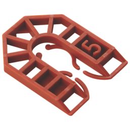 Broadfix U Shims Brown Small 55mm x 5mm x 43mm 200 Pack