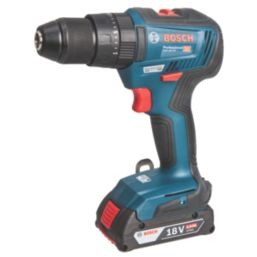 Bosch GSB 18 V-55 18V 2 x 2.0Ah Li-Ion CoolPack Brushless Cordless 18V Twin Pack